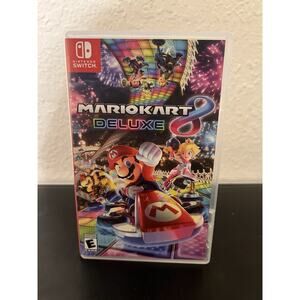 Mario Kart 8 Deluxe For Nintendo Switch Case Only!